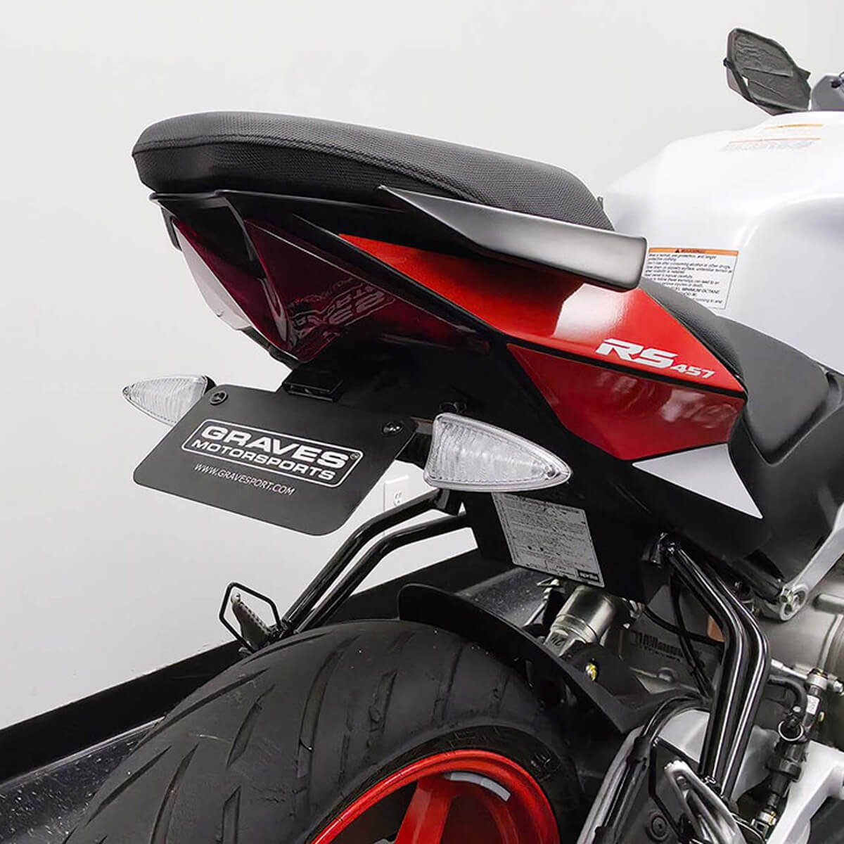 Graves FEA-23RS457-K Fender Eliminator Kit for Aprilia RS457 2023+