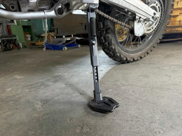 AltRider Adjustable Aluminum Side Stand for Honda CRF300L Models (2021-current)