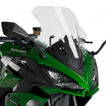 view Puig 20471W Racing Windshield for Kawasaki Ninja 1100 SX 2025+