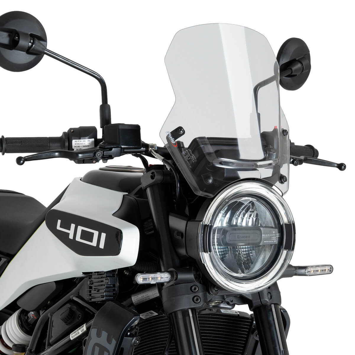 Puig 2208N voorruit Wave Zwart