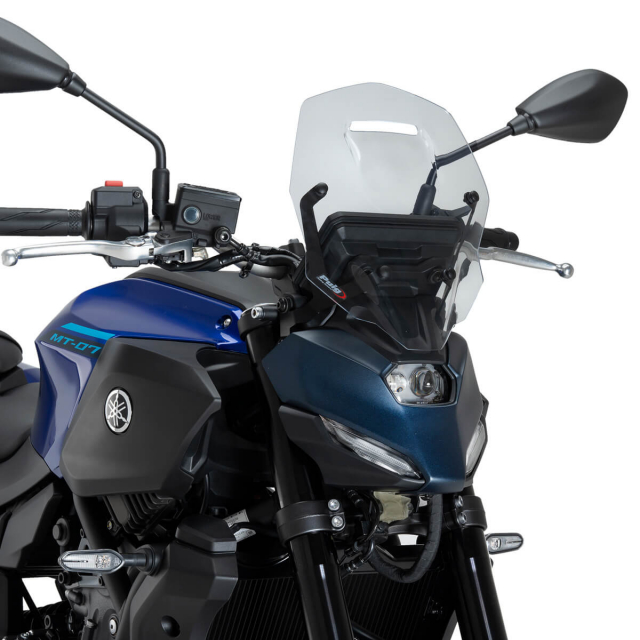Puig 22413W New Generation Touring Windshield for Yamaha MT-07