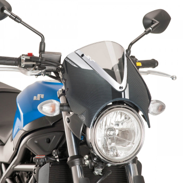 Puig 8927W Retrovision Windshield for Suzuki SV650 2017+