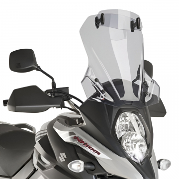 view Puig 9440H Touring Windshield with Visor, Smoked for Suzuki V-Strom DL650XT 2025+