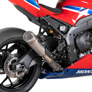 view Spark GHO8848T Grid-O Full Titanium Exhaust(180 Deg) for Honda CBR1000RR-R 2025+