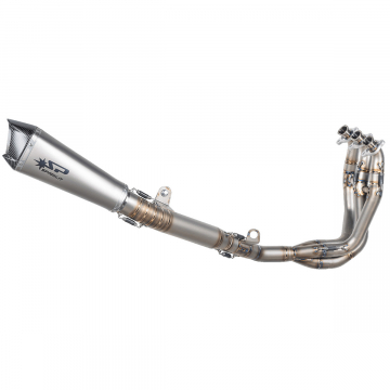 view Spark GTR8817T Konix Evo Full Titanium Exhaust for Triumph Daytona/Street Triple 765