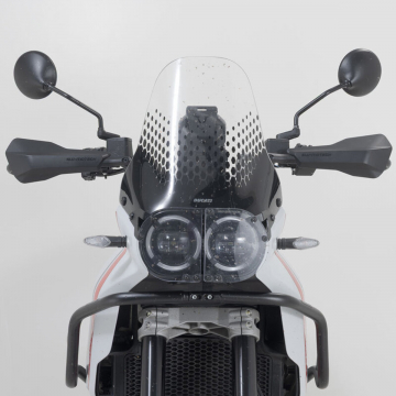 view Sw-Motech Sport Handguard Kit, Black for CF Moto 800MT, Ducati DesertX/Rally