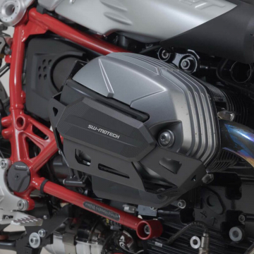 view Sw-Motech MSS.07.653.10002/B Cylinder Guards, Black for BMW R nineT & R12G/S