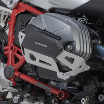 view Sw-Motech MSS.07.653.10002/S Cylinder Guards, Silver for BMW R nineT & R12G/S