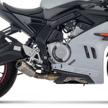 view Arrow Pro-Race Full Exhaust, Stainless Steel for CF Moto 675 SR-R 2025+