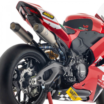 view Arrow Competition Titanium Half Exhaust for Ducati Panigale V2/S 2025+