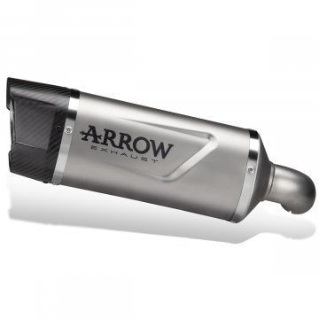 view Arrow Indy-Race Evo Slip-on Exhaust, Titanium for BMW F900R / F900XR 2025+