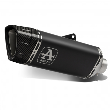 view Arrow Pista Full Exhaust, Aluminum Dark for Yamaha T-MAX 560 2025+