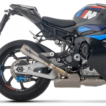 view Arrow Pro-Race Slip-on Exhaust, Titanium for BMW M1000 R/RR & S1000 R/RR