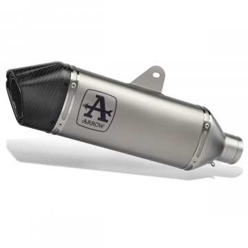 view Arrow Veloce Slip-on Exhaust, Titanium for Kawasaki Ninja 650/Z650 2024+