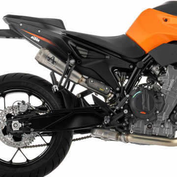 view Arrow Pro-Race Slip-on Exhaust, Titanium for KTM 790 Duke 2025+
