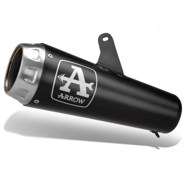 view Arrow Pro-Race Slip-on Exhaust, Nichrome Dark for KTM 790 Duke 2025+