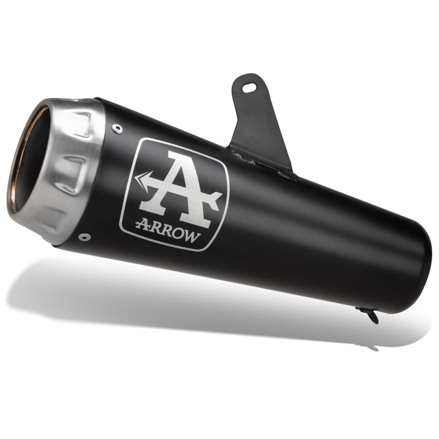Arrow KTM デューク125&200 スリップオン Arrow Pro-Race Slip-on Exhaust, Nichrome Dark for KTM 990 RC R