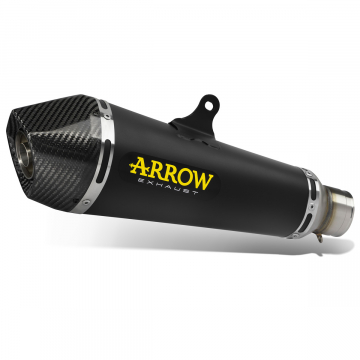 view Arrow X-Kone Slip-on Exhaust, Nichrome Dark for KTM 990 RC R 2026+