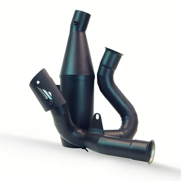 view Competition Werkes Slip-on Exhaust, Black Center for Ducati Monster 937 2021+