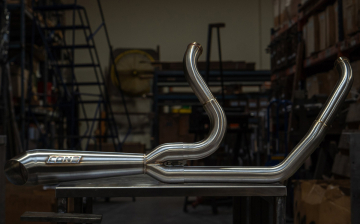 view Cone Performance Cone Breakaway Full Exhaust for Harley Twin Cam Dyna '06-'17