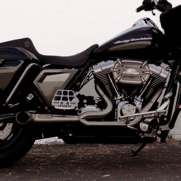 view Cone Performance Cone Turnout Full Exhaust for Harley Touring '95-'16