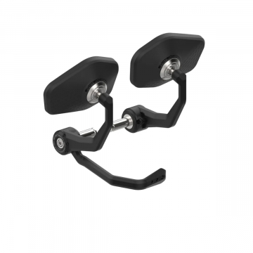 view Evotech Bar End Mirrors / Brake Protector (Sport) for Kawasaki Z900 SE (2025+)