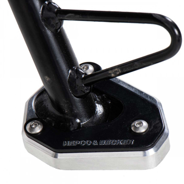 view Hepco & Becker Side Stand Enlarger for Kawasaki KLE500 / SE 2026+