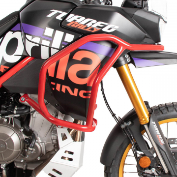 view Hepco & Becker Upper Crash Bars, Red for Aprilia Tuareg 660 2025+