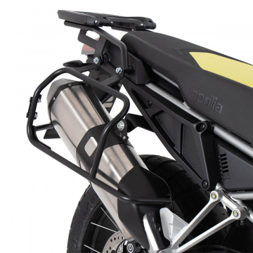 view Hepco & Becker Side Case Carrier Cutout 40/37 for Aprilia Tuareg 660 2025+