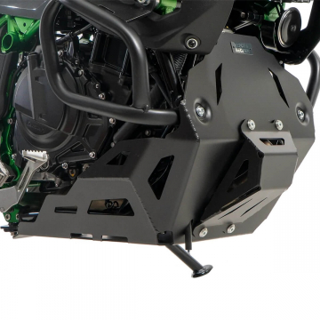 view Hepco & Becker Skid Plate, Black for Kawasaki KLE500 / SE 2026+