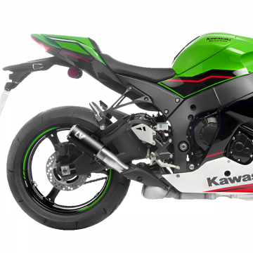 view LeoVince LV Corsa Black Slip-on Exhaust for Kawasaki Ninja ZX-10R/RR '16-'24