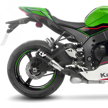 view LeoVince LV Corsa Carbon Slip-on Exhaust for Kawasaki Ninja ZX-10R/RR '16-'24