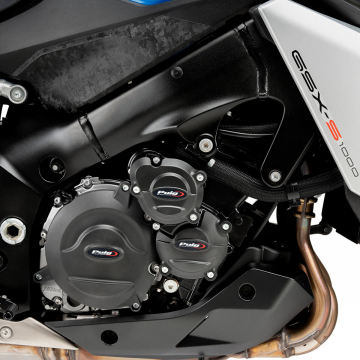 view Puig 21406N Engine Covers, Black for Suzuki GSX-S1000/GT/GX (2022-)