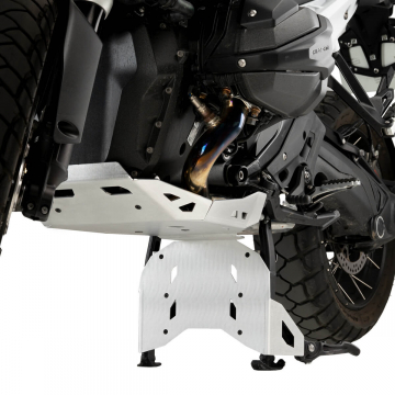 view PUIG Skid Plate Extension, Silver for BMW R1300GS/Adventure 2025+