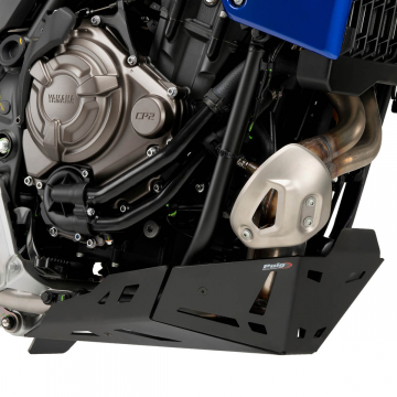view PUIG Skid Plate, Black for Yamaha Tenere 700 2019+