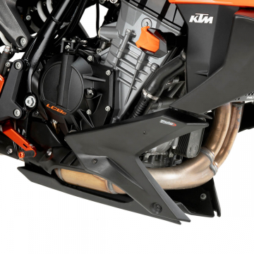 view PUIG Engine Spoiler Matte Black for KTM 990 Duke 2024+
