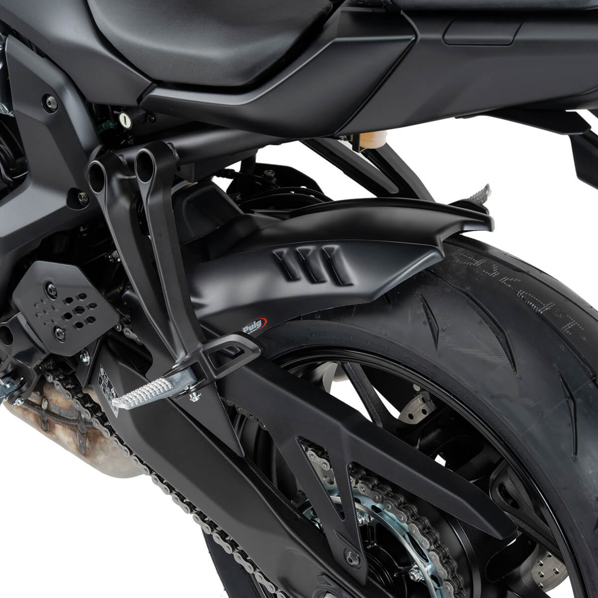 PUIG Rear Fender S, Matte Black for Yamaha MT-07 2025+