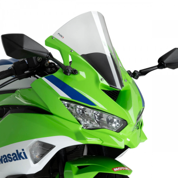 view PUIG R-Racer Windshield for Kawasaki Ninja ZX-4R/RR 2024+