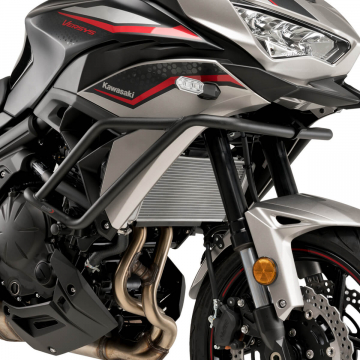 view Puig 7773N Crashbars, Black for Kawasaki Versys 650 2015+