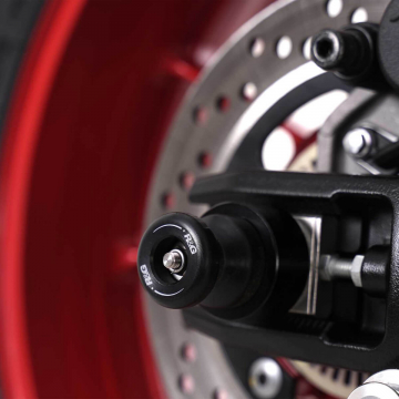 R&G SS0068BK Rear Spindle Sliders for Suzuki GSX-8 S/R/T/TT & V-Strom 800DE
