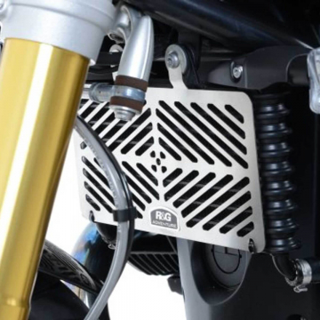 view R&G Stainless Steel Oil Cooler Guard for BMW R NineT (2014-2018)