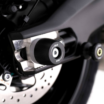 view R&G APEX Swingarm Protectors for Kawasaki 675 SR-R/SS/NK 2025+