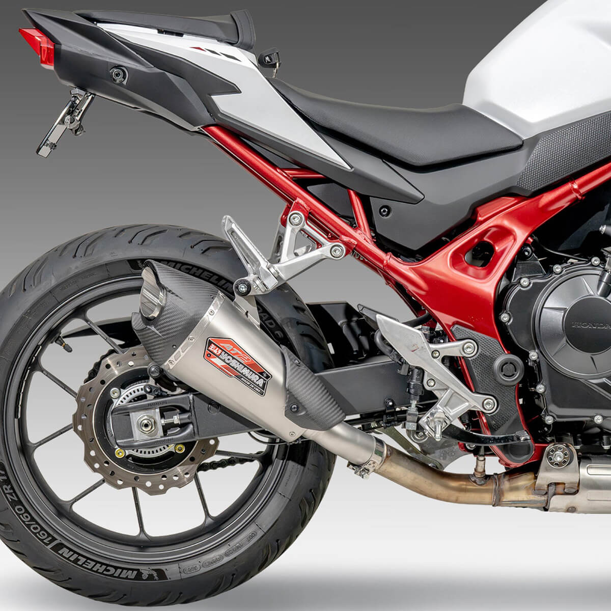 Yoshimura AT2 Stainless Slip-on Exhaust for Honda CB750 Hornet