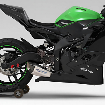 view Yoshimura Hepta Force Full Exhaust for Kawasaki ZX4R/RR 2023+ & ZX-25R '21-'23