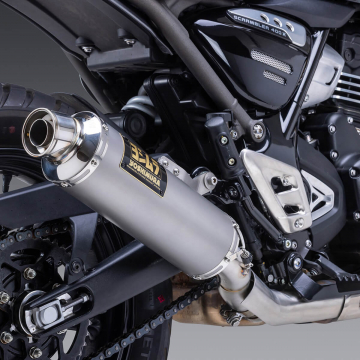 view Yoshimura GP-Magnum Slip-on Exhaust for Triumph Scrambler/Speed 400 2024+