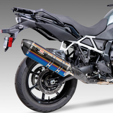 view Yoshimura R-77J Stainless Slip-on Exhaust for Suzuki V-Strom 800DE 2023+