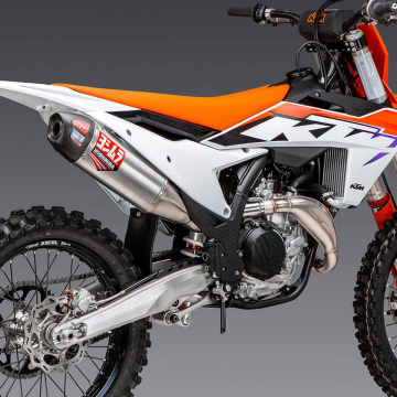 view Yoshimura RS-12 Stainless Slip-on Exhaust for KTM/Husqvarna 250/350/450 2023+