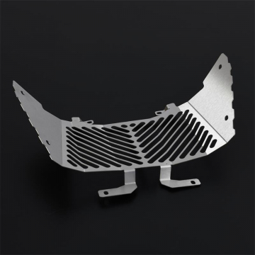 view Zieger Clean Radiator Guard, Silver for KTM 390 Adventure 2025+