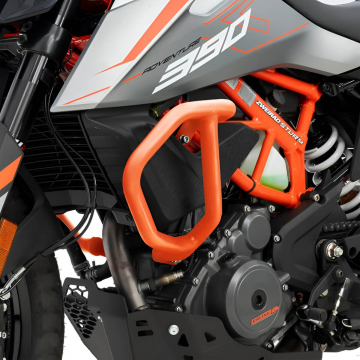 view Zieger Crashbars, Orange for KTM 390 Adventure 2025+