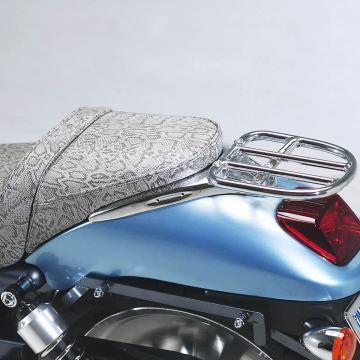 view Corbin Hollywood Pillion for Harley-Davidson V-Rod models '02-'06 with Rack